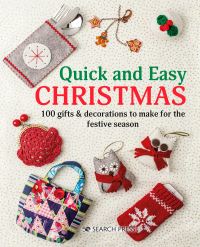 Book Cover for Quick and Easy Christmas by Search Press Studio