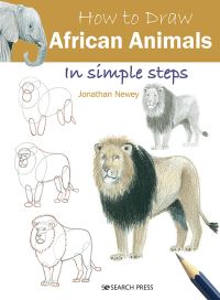 Book Cover for How to Draw African Animals in Simple Steps by Jonathan Newey