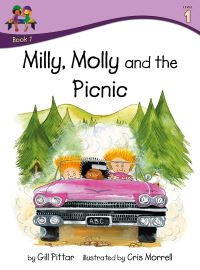 Book Cover for Milly, Molly and the Picnic by Gill Pittar, MM House Publishing