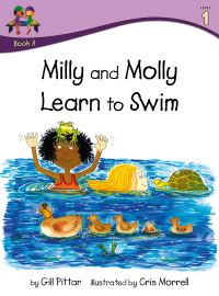 Book Cover for Milly and Molly Learn to Swim by Gill Pittar, MM House Publishing