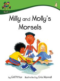 Book Cover for Milly and Molly's Morsels by Gill Pittar, MM House Publishing