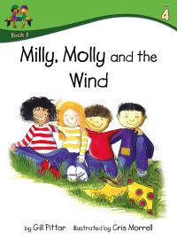 Book Cover for Milly, Molly and the Wind by Gill Pittar, MM House Publishing