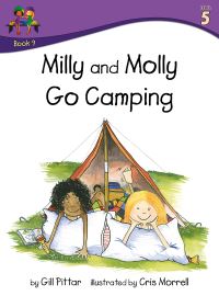 Book Cover for Milly and Molly Go Camping by Gill Pittar, MM House Publishing