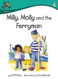 Book Cover for Milly, Molly and the Ferryman by Gill Pittar, MM House Publishing