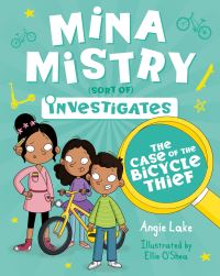 Book Cover for The Case of the Bicycle Thief by Angie Lake
