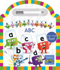 Book Cover for Alphablocks Wipe-Clean by Alphablocks, Sweet Cherry Publishing
