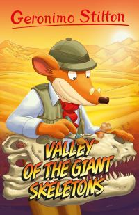 Book Cover for Valley of the Giant Skeletons by Geronimo Stilton