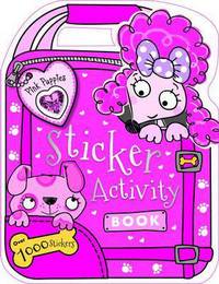 Book Cover for Pink Puppies Sticker Book by Clare Fennell