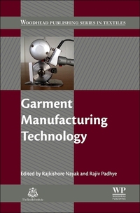 Book Cover for Garment Manufacturing Technology by England Textile Institute Manchester