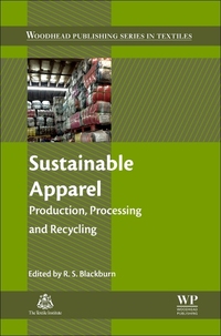 Book Cover for Sustainable Apparel by R S Blackburn