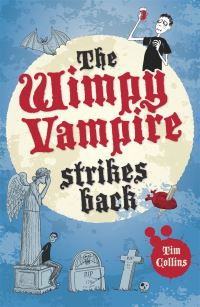 Book Cover for The Wimpy Vampire Strikes Back by Tim Collins