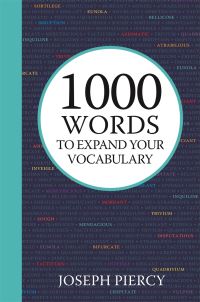 Book Cover for 1000 Words to Expand Your Vocabulary by Joseph Piercy