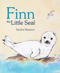 Book Cover for Finn the Little Seal by Sandra Klaassen