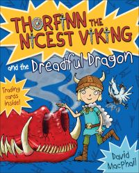 Book Cover for Thorfinn and the Dreadful Dragon by David MacPhail
