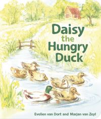 Book Cover for Daisy the Hungry Duck by Evelien van Dort