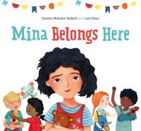 Book Cover for Mina Belongs Here by Sandra NiebuhrSiebert