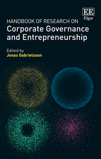Book Cover for Handbook of Research on Corporate Governance and Entrepreneurship by Jonas Gabrielsson