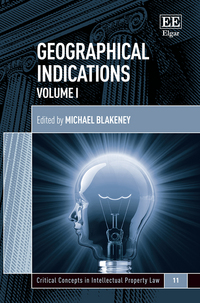 Book Cover for Geographical Indications by Michael Blakeney