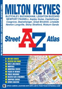 Book Cover for Milton Keynes A-Z Street Atlas by AZ Maps