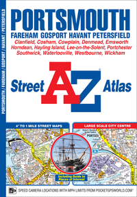 Book Cover for Portsmouth A-Z Street Atlas by AZ maps
