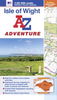 Book Cover for Isle of Wight A-Z Adventure Atlas by AZ Maps