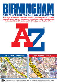 Book Cover for Birmingham A-Z Street Atlas (Paperback) by AZ maps