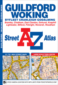 Book Cover for Guildford and Woking A-Z Street Atlas by AZ maps