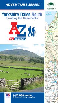 Book Cover for Yorkshire Dales South A-Z Adventure Atlas by AZ Maps