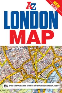 Book Cover for London Map by AZ Maps