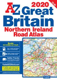 Book Cover for Great Britain A-Z Road Atlas 2020 (A3 Paperback) by AZ maps