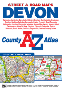Book Cover for Devon A-Z County Atlas by AZ maps