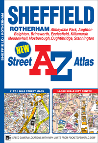 Book Cover for Sheffield A-Z Street Atlas by AZ maps
