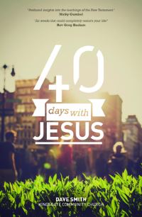 Book Cover for 40 Days With Jesus by David Smith