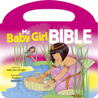 Book Cover for My Baby Girl Bible by Sally Ann Wright