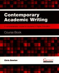 Book Cover for Contemporary Academic Writing Course Book by Chris Sowton