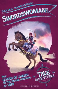 Book Cover for Swordswoman! by Devika Rangachari