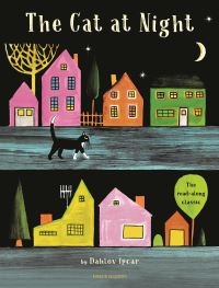 Book Cover for The Cat at Night by Dahlov Ipcar