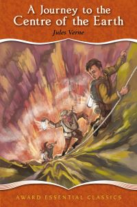Book Cover for A Journey to the Centre of the Earth by Jules Verne