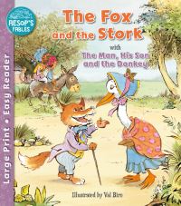 Book Cover for The Fox and the Stork by Aesop