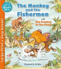 Book Cover for The Monkey and the Fishermen by Aesop
