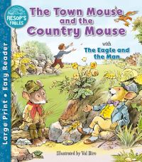 Book Cover for The Town Mouse and the Country Mouse by Aesop