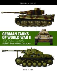 Book Cover for German Tanks of World War II by David Porter