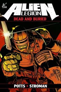Book Cover for Alien Legion. Dead and Buried by Chuck Dixon, Carl Potts, Alan Zelenetz