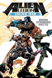 Book Cover for Alien Legion. Uncivil War by Chuck Dixon