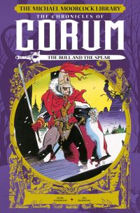 Book Cover for The Chronicles of Corum. The Bull and the Spear by Mark Shainlbum