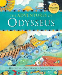 Book Cover for The Adventures of Odysseus by Hugh Lupton, Daniel Morden, Homer