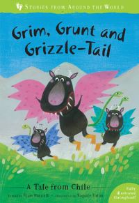 Book Cover for Grim, Grunt and Grizzle-Tail by Fran Parnell