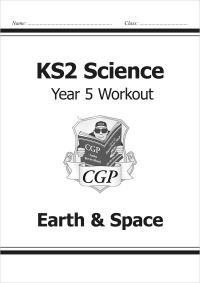 Book Cover for KS2 Science Year 5 Workout by CGP Books