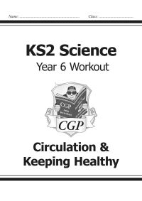 Book Cover for KS2 Science Year 6 Workout by CGP Books
