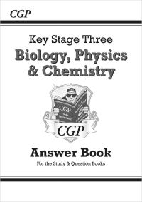 Book Cover for KS3 Science Answers for Study & Question Books (Bio/Chem/Phys) - Higher by CGP Books